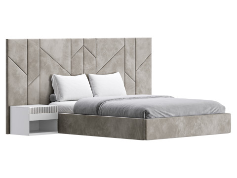 VERCELLI III BED Modèle 3D