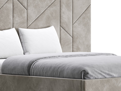 VERCELLI III BED Modèle 3D