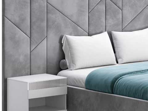 VERCELLI III BED Modèle 3D