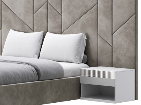 VERCELLI III BED Modèle 3D