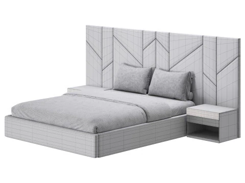 CAMA VERCELLI III Modelo 3D