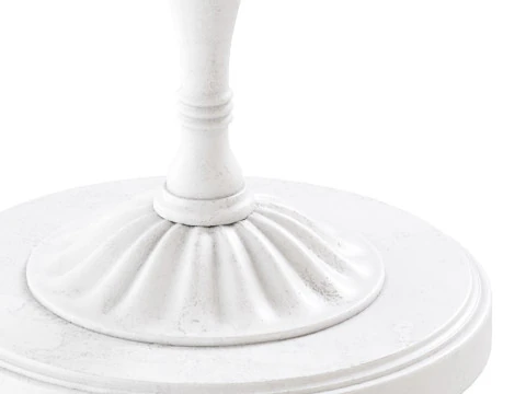 Vintage Round Side Table 3D Model