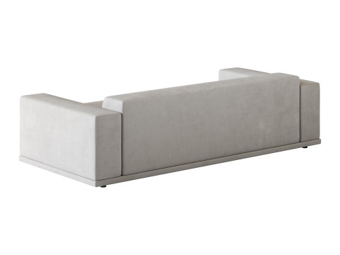 WHEAT PERFORMANCE VELVET SOFA 3D मॉडल