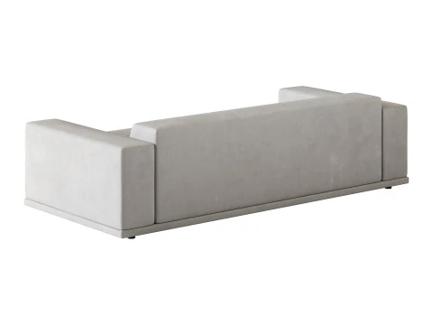 WHEAT PERFORMANCE VELVET SOFA 3D Model