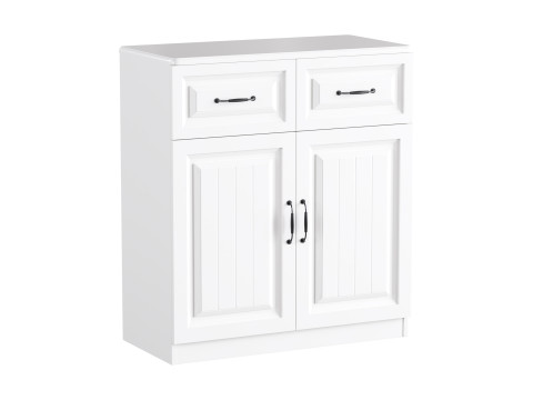 White Wooden Buffets 3D 모델