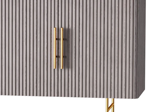 Credenza con piano ampio Modello 3D