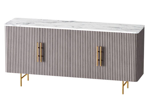 Credenza con piano ampio Modello 3D