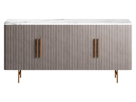 Wide Top Sideboard Modèle 3D