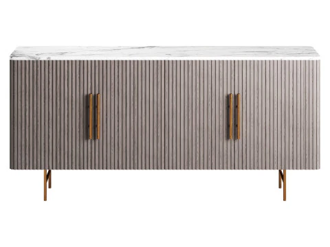 Credenza con piano ampio Modello 3D