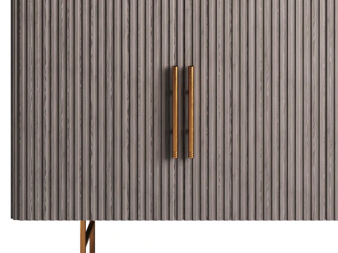 Credenza con piano ampio Modello 3D