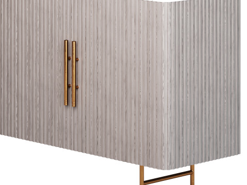 Wide Top Sideboard Modèle 3D