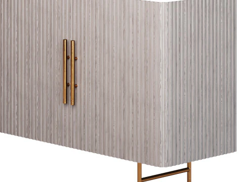 Credenza con piano ampio Modello 3D