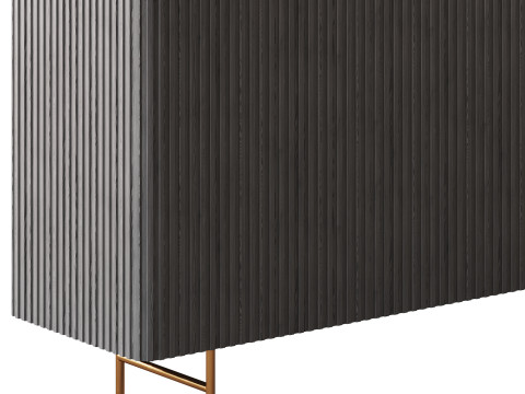 Wide Top Sideboard Modèle 3D