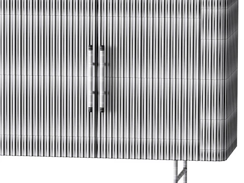 Credenza con piano ampio Modello 3D