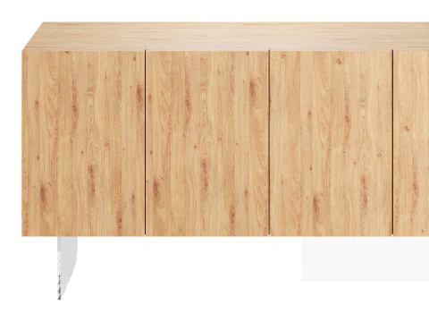 Wood Sideboard 3D Model
