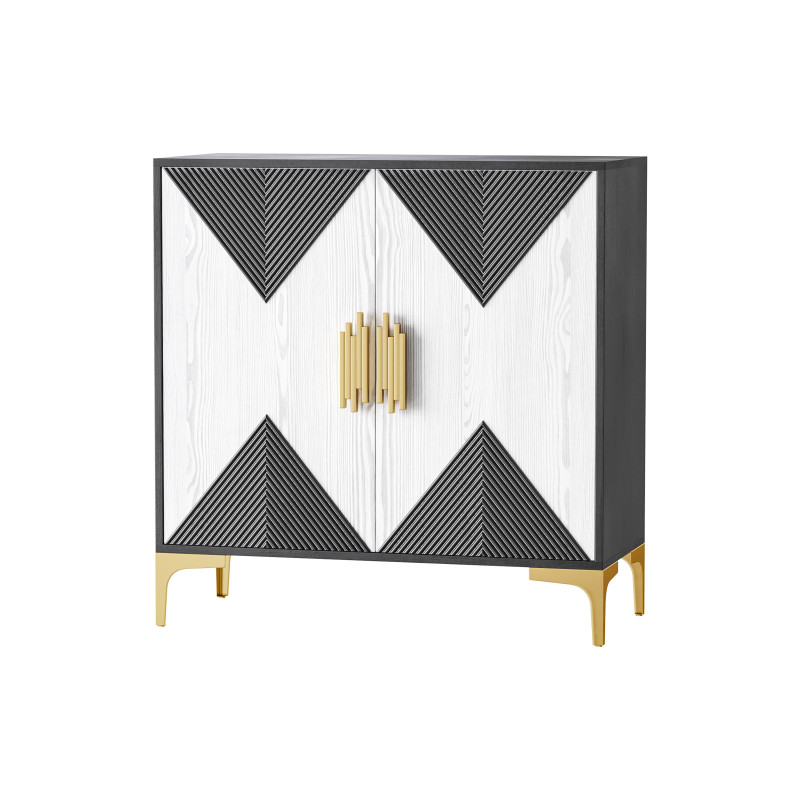 Wovuna Sideboard 3D Модель .c4d .max .obj .3ds .fbx .stl .blend 