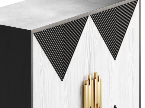 Wovuna Sideboard 3D Модель