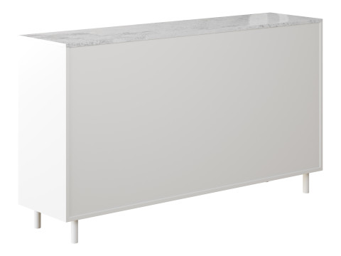 Contemporary Wooden Sideboard Credenza 3D Model