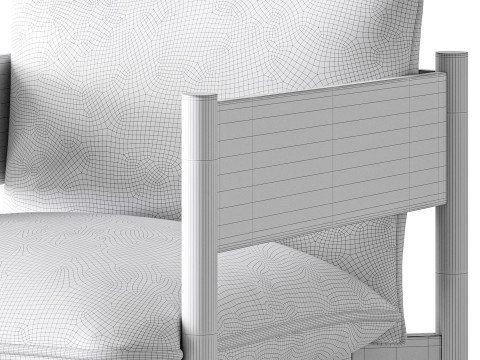 ARBOUR Armchair 3D Модель