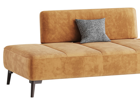 Art Deco Sofa 3D 模型