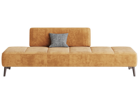 Art Deco Sofa 3D 模型