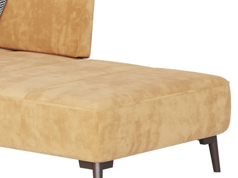 Art Deco Sofa 3D 模型