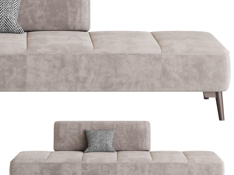 Art Deco Sofa 3D 模型