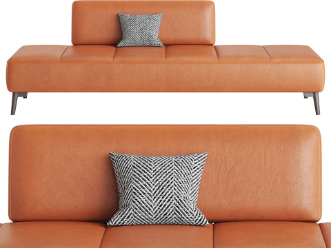 Art Deco Sofa 3D 模型