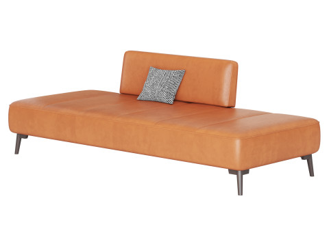 Art Deco Sofa 3D 模型