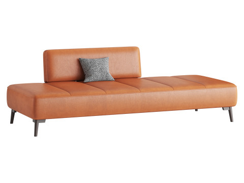 Art Deco Sofa 3D 模型