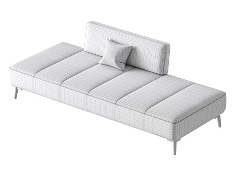 Art Deco Sofa 3D 模型