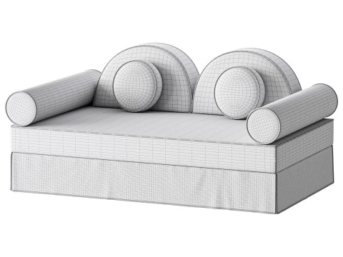 BADINAGE 02 SOFA 3D Model
