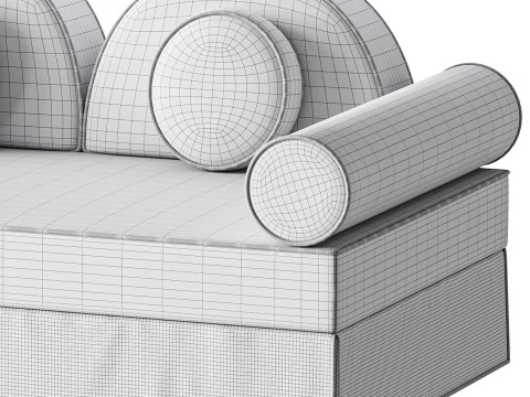 BADINAGE 02 SOFA 3D Model