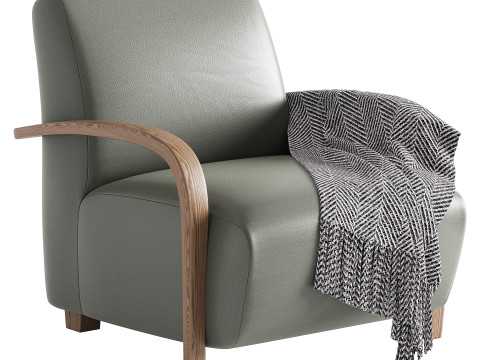 BOLERO UPHOLSTERED CHAIR Modelo 3D