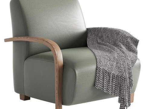 BOLERO UPHOLSTERED CHAIR 3D Model