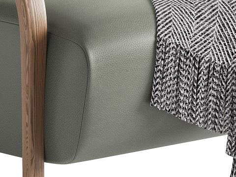 BOLERO UPHOLSTERED CHAIR Modelo 3D