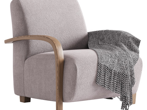 BOLERO UPHOLSTERED CHAIR Modelo 3D
