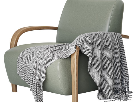 BOLERO UPHOLSTERED CHAIR Modelo 3D