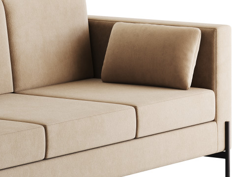 Branch Sofa 3D मॉडल