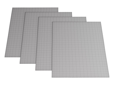 Carpet set 04 3D Model