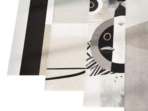 Комплект ковров 06 3D Модель