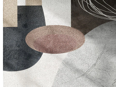 Carpet set 07 3D Model