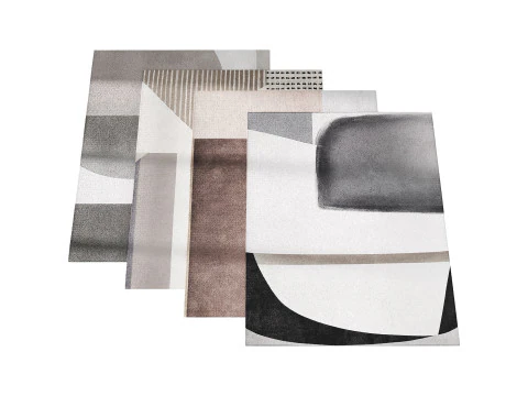 Zestaw dywanik&oacute;w 09 Model 3D