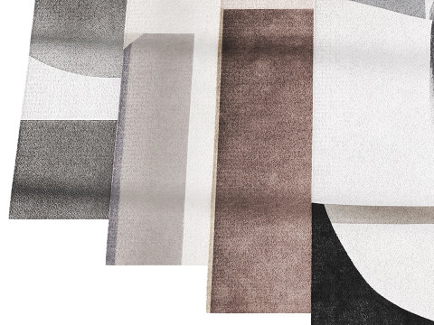 Carpet set 09 3D Model