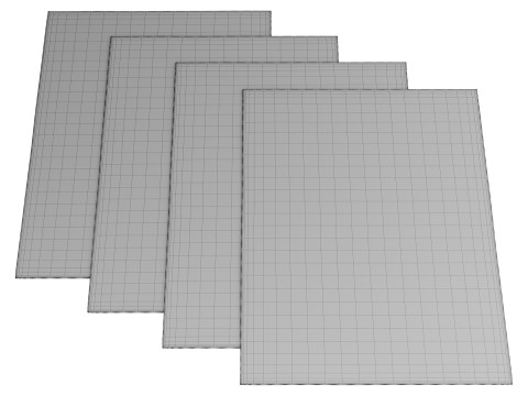 Carpet set 09 3D Model