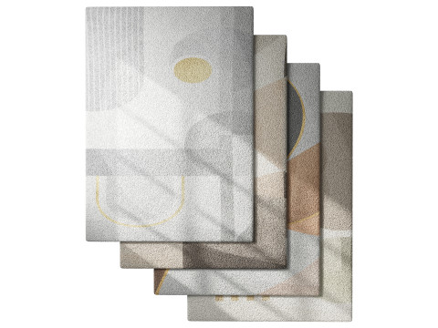 Carpet set 11 3D Model