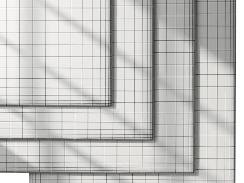 Set di tappeti 11 Modello 3D