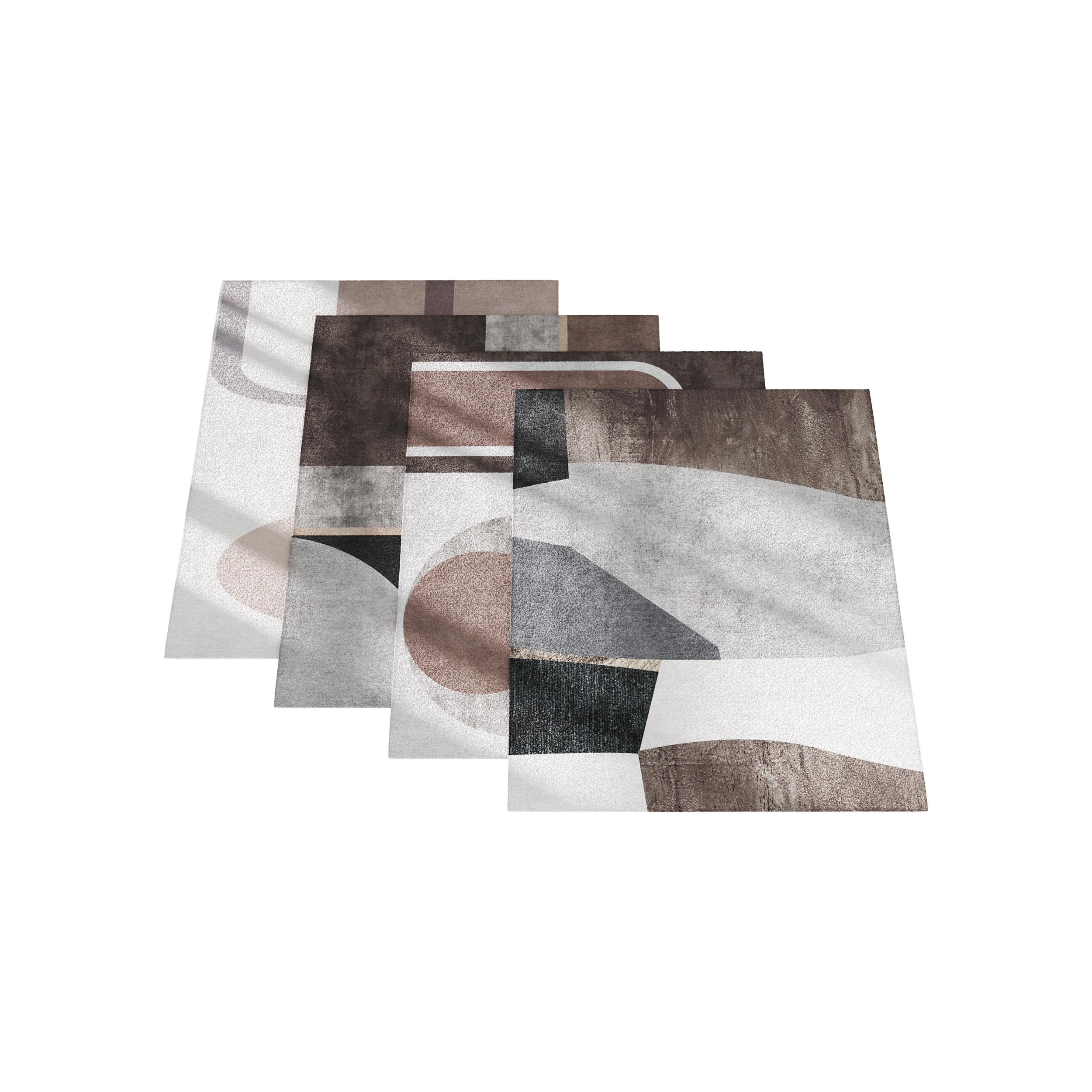 Carpet set 16 3D Model .c4d .max .obj .3ds .fbx .stl .blend 