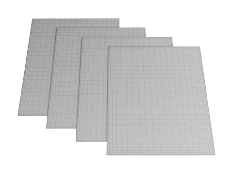 Carpet set 18 Model 3D