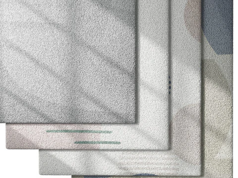 Set di tappeti 20 Modello 3D